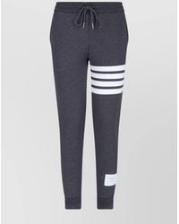 Thom Browne - Cotton Straight-Leg Track Pants - Lyst