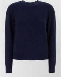 Jil Sander - Cashmere Sweater Long Sleeves Open Back - Lyst