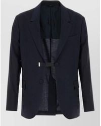 Fendi - Wool Single-Breasted Suit Jacket - Lyst