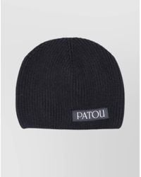 Patou - Ribbed Cashmere Beanie - Lyst