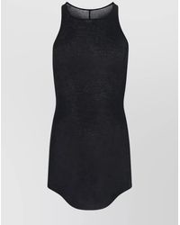 Rick Owens - Sleeveless Sheer Scoop Vest - Lyst