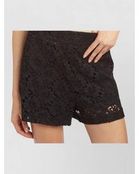 FEDERICA TOSI - High-Rise Lace Tailored Shorts - Lyst