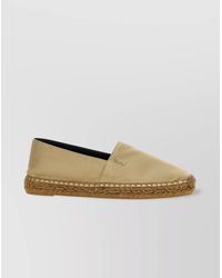 Saint Laurent - Logo Embroidered Espadrilles - Lyst