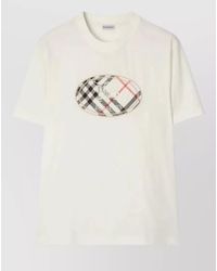 Burberry - Cotton Relaxed-Fit Short-Sleeve T-Shirt - Lyst