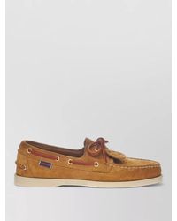 Sebago - Leather Suede Boat Shoes - Lyst