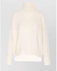 Lisa Yang - Cashmere Ribbed High-Neck Oversized Jumper - Lyst