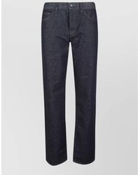 The Row - Carlyl Jeans Contrast Stitching Belt Loops Pockets - Lyst