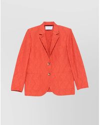 Harris Wharf London - Cotton Blend Single-Breasted Blazer - Lyst