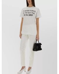 Moschino - Printed Cotton Regular-Fit T-Shirt - Lyst