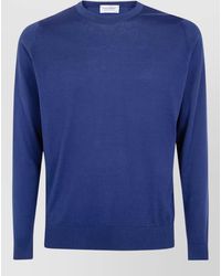 John Smedley - Rowland Crew Neck Long Sleeve Pullover - Lyst