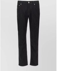 Etro - Jacquard Straight-Leg Trousers - Lyst