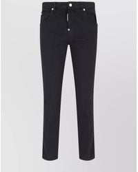 DSquared² - Straight Leg Trousers With Belt Loops - Lyst