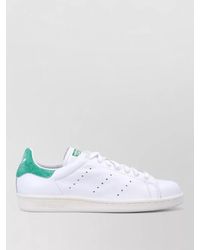 adidas Originals - Leather Lace-Up Sneakers - Lyst