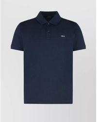 Paul & Shark - Cotton Piqué Short-Sleeve Polo Shirt - Lyst