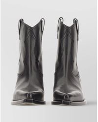 Premiata - Leather Texanese Boots - Lyst
