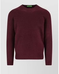 Drumohr - Lambswool Crewneck Jumper - Lyst