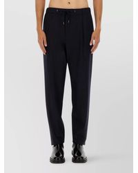 Giorgio Armani - Cashmere Straight-Leg Trousers - Lyst