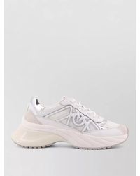 Pinko - Leather Low-Top Sneakers - Lyst