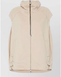 Sportmax - Oversized Cotton Sweatshirt Vest - Lyst