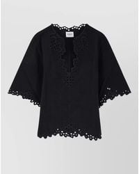 Isabel Marant - Marant Étoile Shana Openwork Top - Lyst