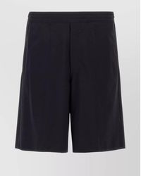 Givenchy - Wool Tailored Bermuda Shorts - Lyst