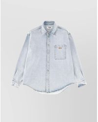 MSGM - Regular-Fit Cotton Shirt - Lyst
