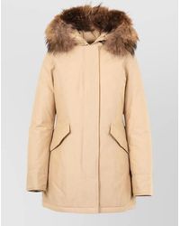 Woolrich - Wool Puffer Jacket - Lyst