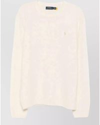 Polo Ralph Lauren - Crew Neck Long Sleeve Knit Pullover - Lyst