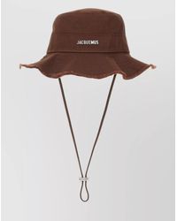 Jacquemus - Frayed-Brim Bucket Hat - Lyst