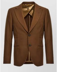 Maurizio Miri - Wool Single-Breasted Blazer - Lyst