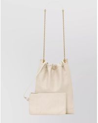 Saint Laurent - Jamie Pochon Leather Shoulder Bag - Lyst