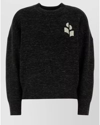 Isabel Marant - Chunky-Knit Crewneck Sweater - Lyst