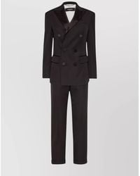 DSquared² - Double-Breasted High-Rise Straight-Leg Suit - Lyst