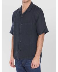 Barena - Linen Cotton Short-Sleeve Shirt - Lyst