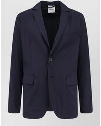 Aspesi - Paperino Stretch Nylon Single Breasted Blazer - Lyst