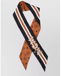 MCM - Rectangular Striped Scarf For Refined Occasions - Lyst
