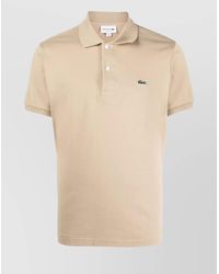 Lacoste - T-Shirt Collar Polo Short Sleeves - Lyst