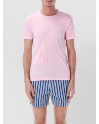 Tom Ford - Short Sleeve Round Neck Breathable T-Shirt - Lyst