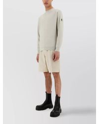 Belstaff - Crew Neck Cotton Jersey Sweater - Lyst