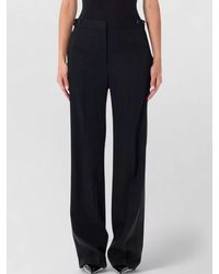 Stella McCartney - Wool Slim-Fit Pleated Straight-Leg Suit Trousers - Lyst