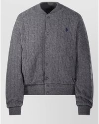 Ralph Lauren - Wool Cashmere Bomber Jacket - Lyst