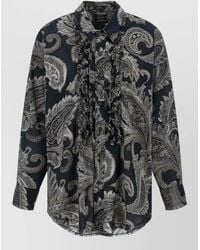 R13 - Paisley Print Shirt - Lyst