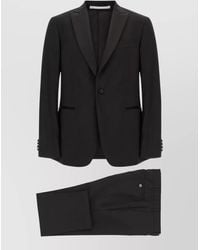Pal Zileri - Wool Straight-Leg Tailored Trousers - Lyst