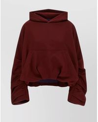 Dries Van Noten - 'Hooded Kangaroo Pocket Long Sleeve Hoodie' - Lyst