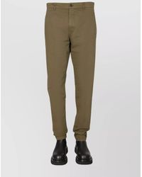 Aspesi - Cotton Tapered Chino Trousers - Lyst