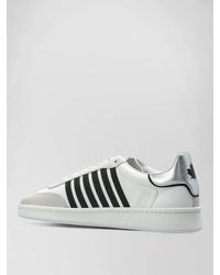 DSquared² - Leather Low-Top Sneakers - Lyst