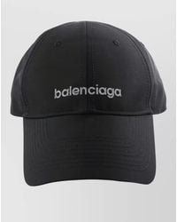 Balenciaga - Curved Brim Nylon Silk Hat Casual - Lyst