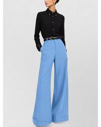Celine - Wide-Leg Trousers - Lyst
