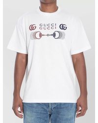 Gucci - Cotton T-Shirt - Lyst