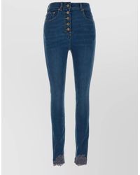 Valentino Garavani - Stretch Denim Jeans - Lyst